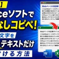 【超時短】Officeソフトで書式なしコピペ！Webの文字を一瞬でテキストだけ貼り付ける方法